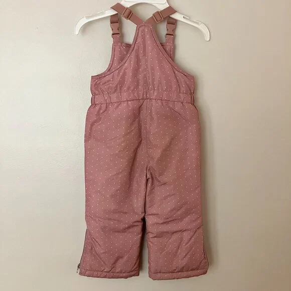 babyGap Polka Dot Bib Snow Pants - Picture 2 of 4